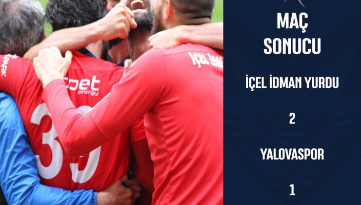 İçel 90’da güldü: 2-1