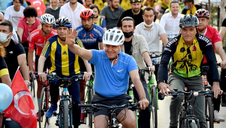 Pedallar doğa ve sağlık için çevrildi