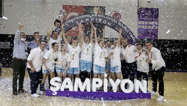 Tarsus Belediyesi Kadın Basketbol Takımı şampiyon oldu