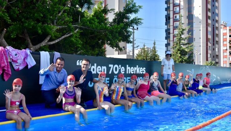 Mersin’de yüzme bilmeyen kalmayacak!