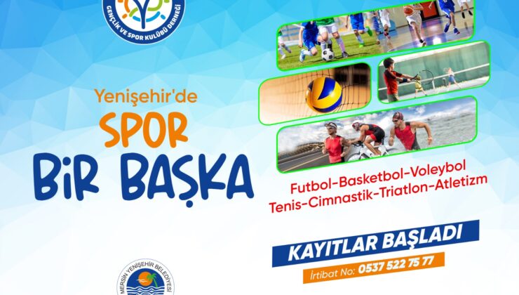 Yenişehir’de spor kurslarına kayıtlar devam ediyor