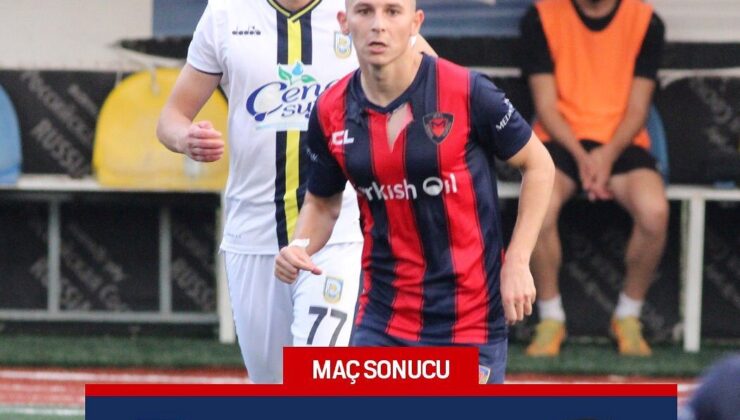 İçel kan kaybediyor: 1-1