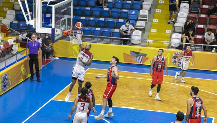 Mersin, Kolejlilere acımadı: 92-86