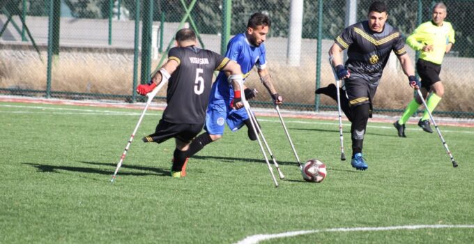 Mersin Ampute galibiyeti kaçırdı!