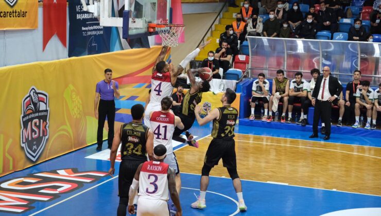 Mersin Büyükşehir, 32 sayı farkla galip