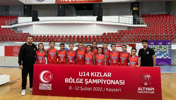 Mersin MSK, U14’TE rüzgâr gibi esti