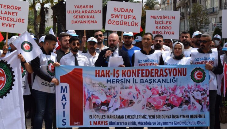 Hak- İş İl Başkanı Yüce, “Ülkemizin insanına, emekçisine, gücüne ve geleceğine yürekten inanıyoruz”