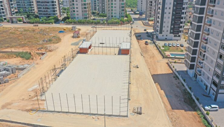 Mezitli’ye yeni spor kompleksi