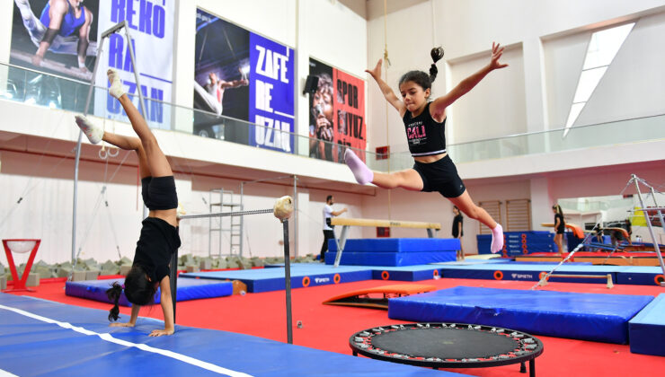 Mersin’de geleceğin sporcuları yetişiyor