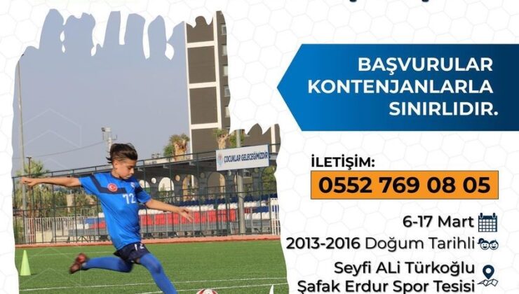 Futbol Okulu geleceğin yeteneklerini bekliyor