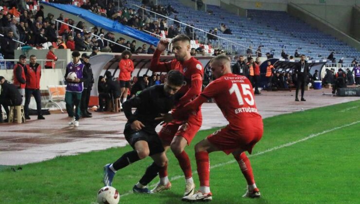 Mersin’de gol sesi çıkmadı: 0-0