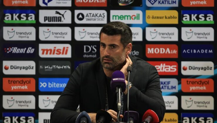 VOLKAN DEMİREL: “PUAN ALMAMIZ GEREKEN BİR MAÇTI”