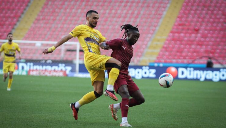 Hatayspor’un umutları tükeniyor: 0-1