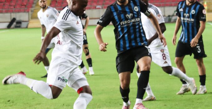 Hatay’a, ‘Mersin’ yaramıyor: 2-3