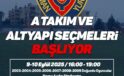 Yeni Mersin İdmanyurdu genç yeteneklerini arıyor!